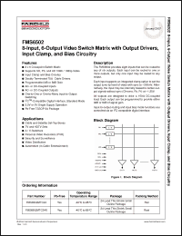 Click here to download FMS6502MTC24X Datasheet