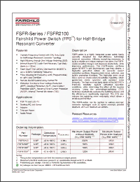 Click here to download FSFR19003 Datasheet