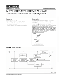 Click here to download MC7812ECDT Datasheet