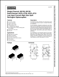 Click here to download 6N138TV Datasheet