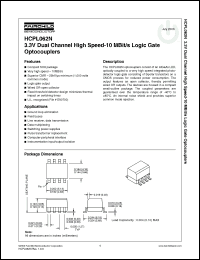 Click here to download HCPL062NR1 Datasheet