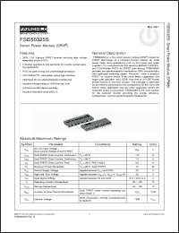Click here to download FSB50325S_07 Datasheet