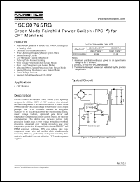 Click here to download FSES0765RG Datasheet