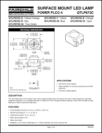 Click here to download QTLP673C-R Datasheet