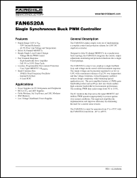 Click here to download FAN6520A Datasheet