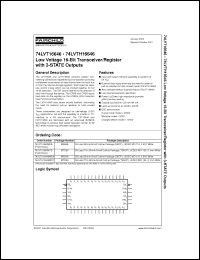 Click here to download 74LVT16646MEA Datasheet