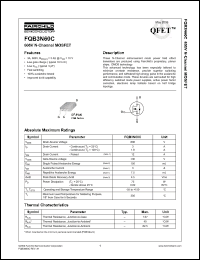 Click here to download FQB3N60C_0605 Datasheet