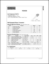 Click here to download KSA539R Datasheet