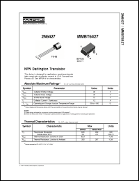 Click here to download 2N6427_01 Datasheet