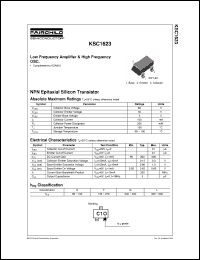 Click here to download KSC1623O Datasheet