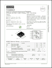 Click here to download FDS8858CZ Datasheet