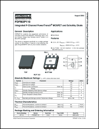 Click here to download FDFM2P110_0508 Datasheet