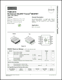 Click here to download FDMC2610_07 Datasheet