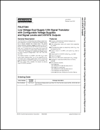 Click here to download FXL5T244 Datasheet