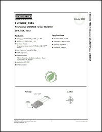 Click here to download FDH5500_F085 Datasheet