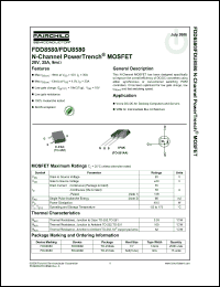 Click here to download FDD8580 Datasheet