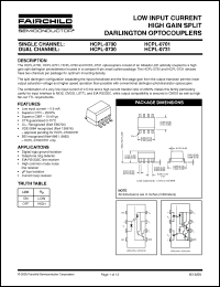 Click here to download HCPL-0700_05 Datasheet