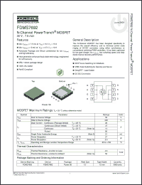Click here to download FDMS7692 Datasheet