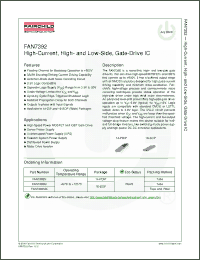 Click here to download FAN7392MX Datasheet