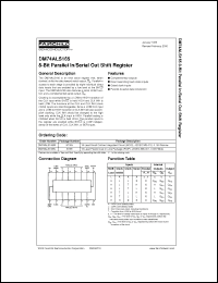 Click here to download DM74ALS165NX Datasheet