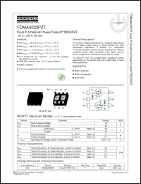 Click here to download FDMA6023PZT Datasheet