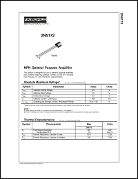 Click here to download 2N5172_01 Datasheet