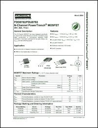 Click here to download FDD8782 Datasheet