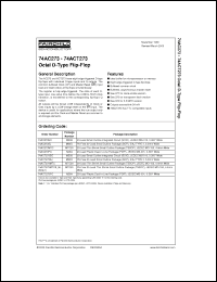 Click here to download 74ACT273MTCX-NL Datasheet
