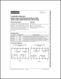 Click here to download CD4001BCNX Datasheet
