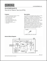 Click here to download KA5M0965Q_03 Datasheet