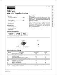 Click here to download RHRP3060_05 Datasheet