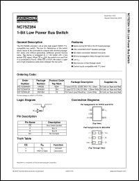 Click here to download NC7SZ384_05 Datasheet
