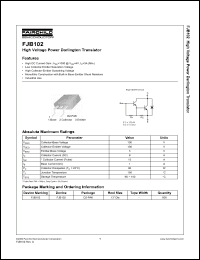 Click here to download FJB102 Datasheet
