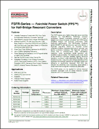 Click here to download FSFR2000 Datasheet