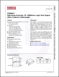 Click here to download FODM611 Datasheet