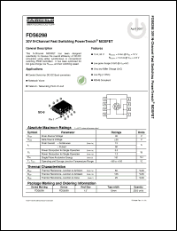 Click here to download FDS6298_07 Datasheet