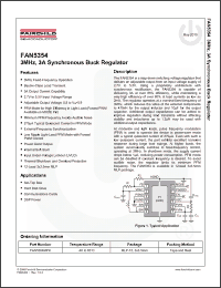 Click here to download FAN5354MPX Datasheet