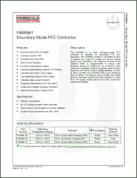 Click here to download FAN6961 Datasheet