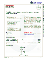 Click here to download FSA859UCX Datasheet