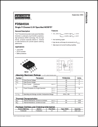 Click here to download FDS8433A_00 Datasheet
