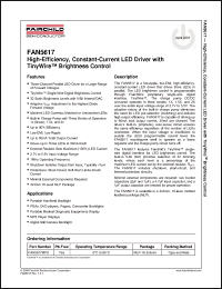 Click here to download FAN5617MPX Datasheet