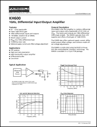 Click here to download KH600 Datasheet