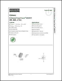 Click here to download FDP8441 Datasheet