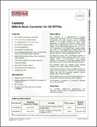 Click here to download FAN5902UCX Datasheet