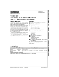 Click here to download 74VCX16835GX Datasheet