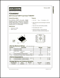 Click here to download FDS4080N7_04 Datasheet