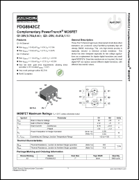 Click here to download FDG8842CZ Datasheet