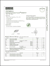 Click here to download FDP090N10 Datasheet