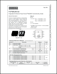 Click here to download FDFMA3N109 Datasheet