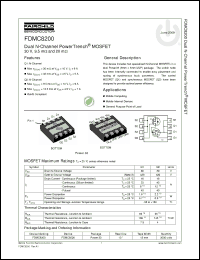 Click here to download FDMC8200 Datasheet